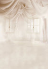 Dreamy wedding backdrop window background with angel - whosedrop