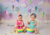 Birthday backdrop for unicorn photo bokeh background-cheap vinyl backdrop fabric background photography