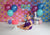 Mermaid scales backdrops summer pattern background