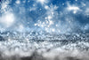 Bokeh backdrop crystal snowflake winter background-cheap vinyl backdrop fabric background photography
