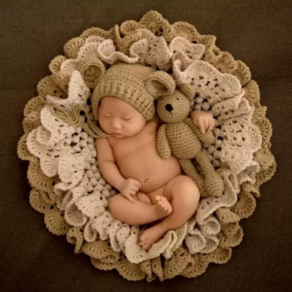 Newborn photography doll hotsell