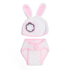 Newborn photography props bunny crochet knitting costumes hats and briefs - whosedrop