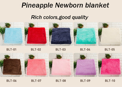 Newborn photography blanket props pineapple blanket studio - whosedrop