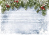 Winter wood bakdrop for holiday photography-cheap vinyl backdrop fabric background photography