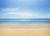 Beach backdrop blue sky and sea water-cheap vinyl backdrop fabric background photography