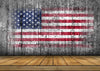Independence day American flag backdrop grey wooden-cheap vinyl backdrop fabric background photography