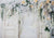 Flower wall and door backdrop for wedding