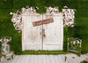 Spring garden wedding backdrops door background-cheap vinyl backdrop fabric background photography