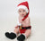 New Baby clothing Christmas Photography Props baby photo knit props