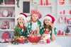 Kitchen photography background Christmas theme backdrop