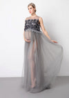Applique maternity dress for photography studio-cheap vinyl backdrop fabric background photography