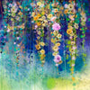 Children's photography backdrop colorful flower painting - whosedrop