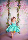 Fine art background floral backdrop for girl - whosedrop