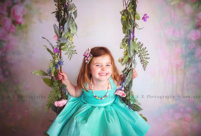 Fine art background floral backdrop for girl - whosedrop