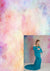 Blue maternity dress combination