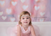 Boken lights love heart Valentine's Day backdrop baby - whosedrop