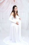 Dreamy wedding backdrop window background with angel - whosedrop