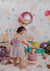 Summer ice cream theme backdrop pattern background