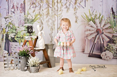 Spring photography backdrops door background-cheap vinyl backdrop fabric background photography