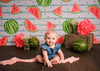 Summer photography backdrop watermelon pattern-cheap vinyl backdrop fabric background photography
