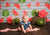 Summer photography backdrop watermelon pattern