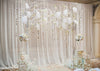 Wedding photography backdrop white curtains-cheap vinyl backdrop fabric background photography