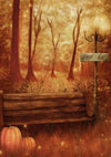 Halloween photography backdrop forest background-cheap vinyl backdrop fabric background photography