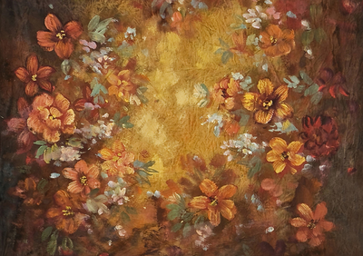 Yellow flower backdrops fine art background