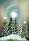 Christmas photography backdrop starry sky background-cheap vinyl backdrop fabric background photography