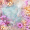 Oil painting flower backdrop for child/newborn-cheap vinyl backdrop fabric background photography