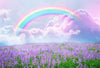 Baby rainbow photography lavender backdrop spring background-cheap vinyl backdrop fabric background photography