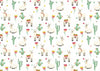 Alpaca and cactus backdrops for cake smash, child background