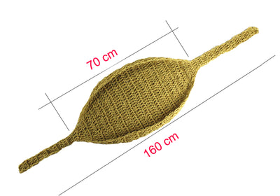 Newborn Baby Photography Props Hanging Cocoon for Photo Shoot Knitted Hanging Bed - whosedrop