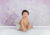 Bokeh light purple backdrop for child photo