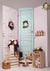 Easter children door flower photo backdrop