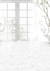 White window backdrop dreamy background - whosedrop
