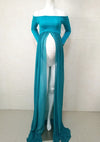 Maternity photography clothes maxi chiffon maternity dress - whosedrop