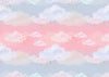 Cake smash backdrop clouds background for child