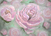 Fine art background pink floral backdrop