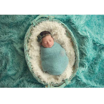 Baby Full Moon Clothing Newborn Photography Props Long Blanket - whosedrop