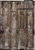 Peeling Dark vintage old Doors Photo backdrop