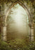 Photo Backdrop door Secluded Forest Photography fantastic Backdrop