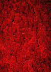 Red flowers backdrop Valentine's Day background-cheap vinyl backdrop fabric background photography