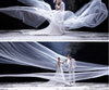 Wedding props bridal glittering bridal veil white wedding photo shoot outside - whosedrop