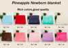 Newborn photography blanket props pineapple blanket studio - whosedrop