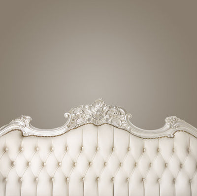 Upholstered creamy-white Tufted Backdrop - headboard bed-cheap vinyl backdrop fabric background photography