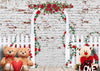 Valentines day backdrops with plush toys