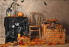 Halloween pumpkin backdrops In a small room-cheap vinyl backdrop fabric background photography