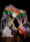Horrible Halloween backdrops cobwebs and ghost background-cheap vinyl backdrop fabric background photography
