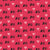Valentines day backdrop pattern and letters